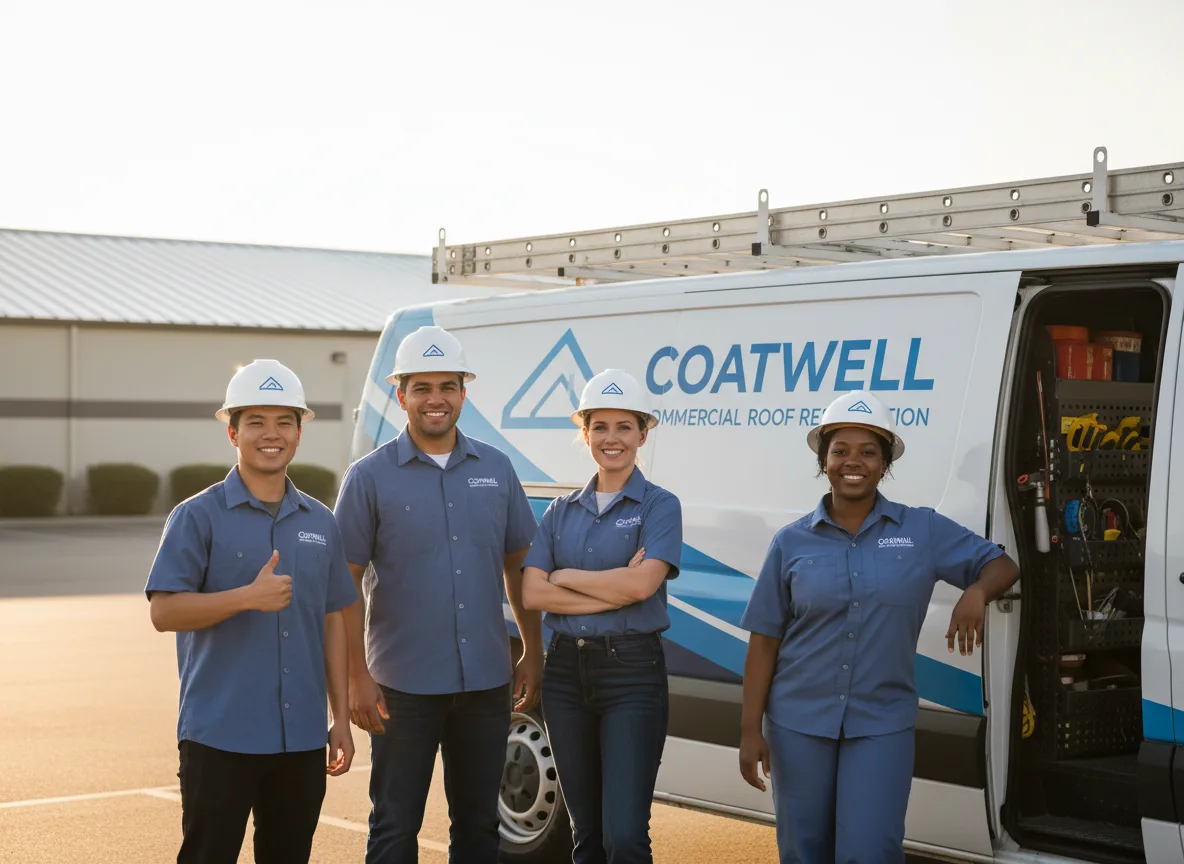 Commercial roof coating company in Naylor, GA